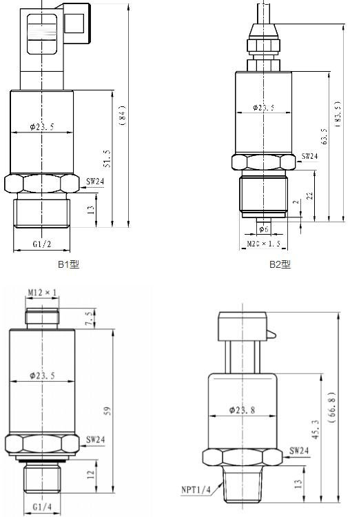 小巧型（xíng）壓力變送器(圖1)